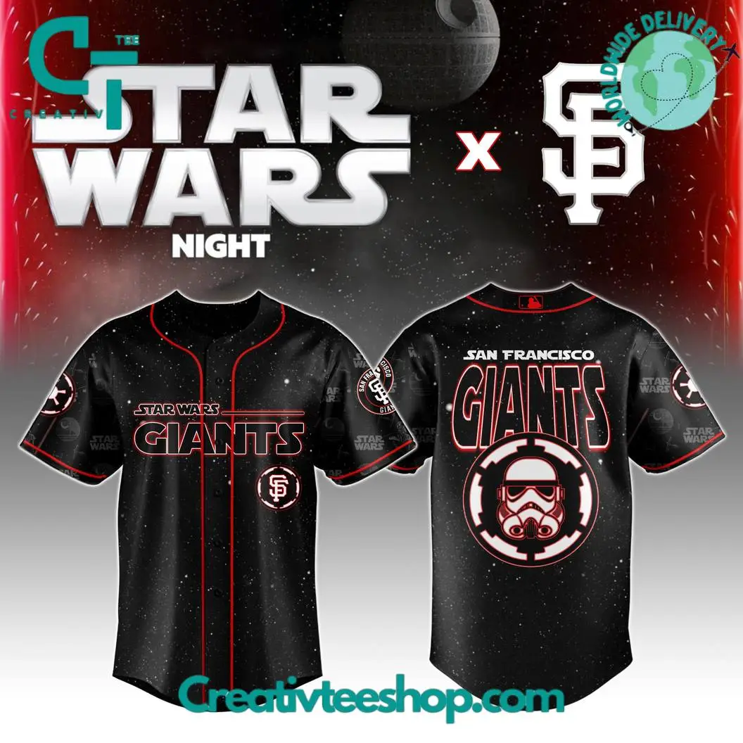 San Francisco Giants Mlb X Star Wars Night 2025 Special Edition Baseball Jersey