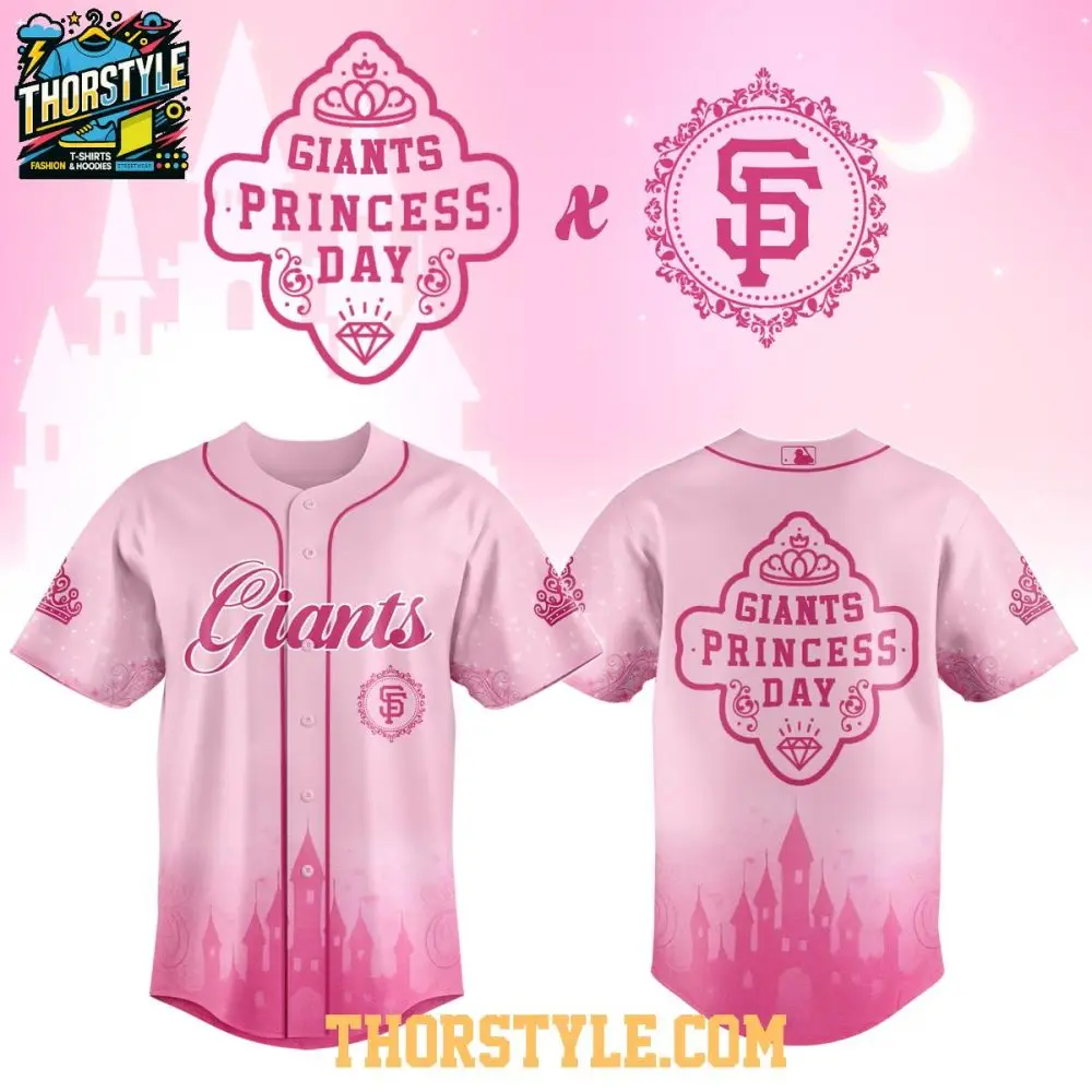 San Francisco Giants Princess Day 2025 Celebration Baseball Jersey