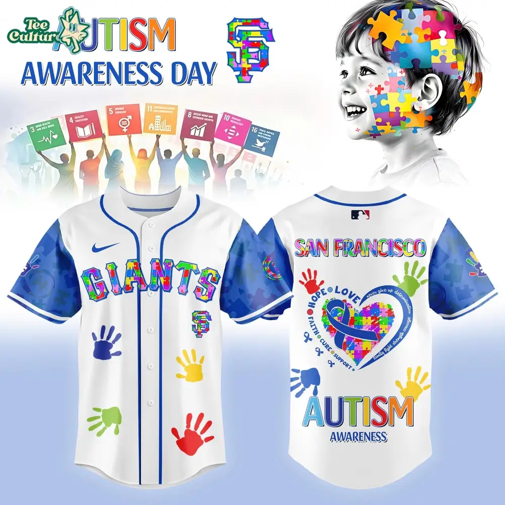 San Francisco Giants x Autism Awareness 2026 Limited Edition Jersey