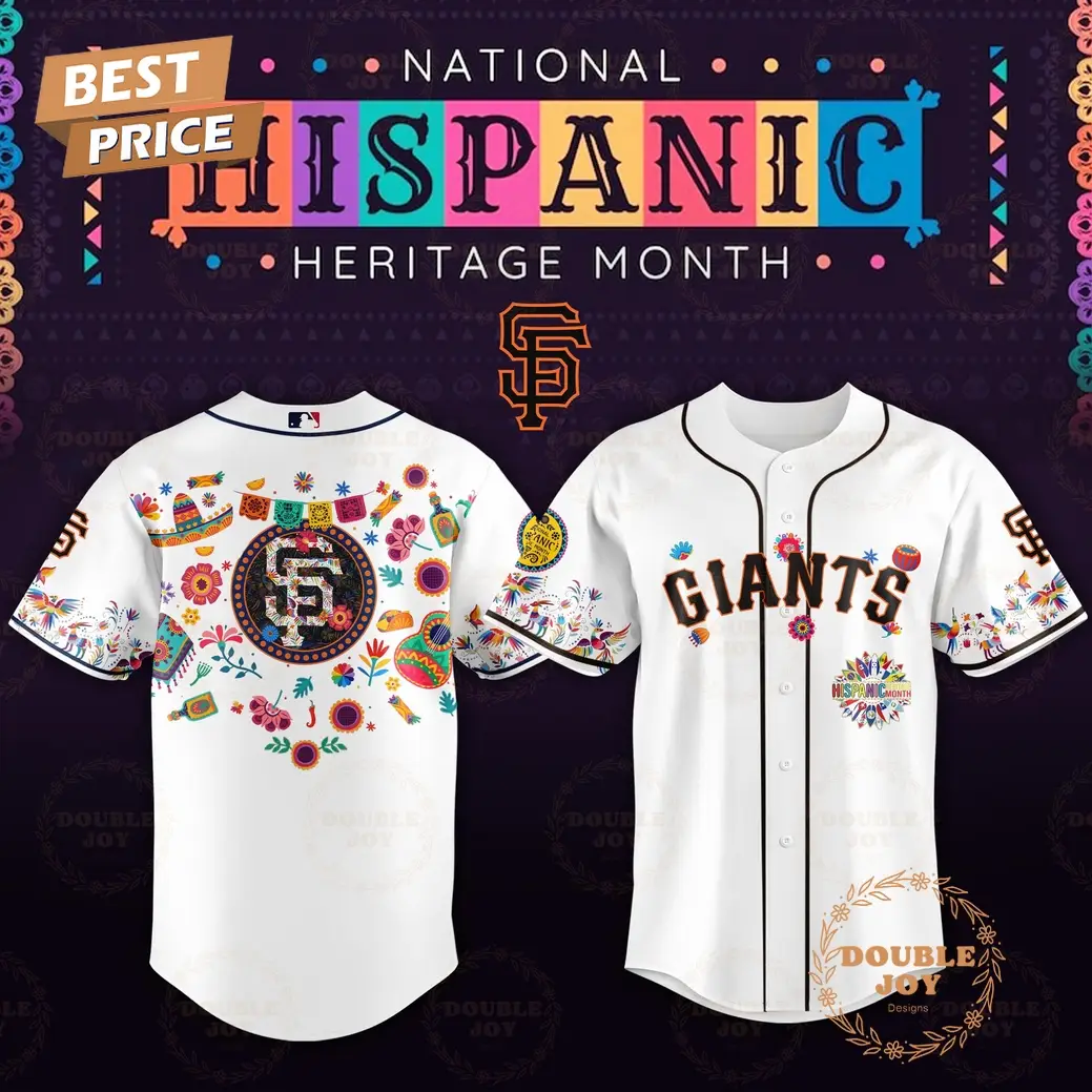 San Francisco Giants x National Hispanic Heritage Month 2025 Limited Edition Baseball Jersey
