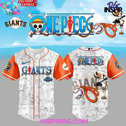 San Francisco Giants X One Piece Grand Line Game Day Jersey