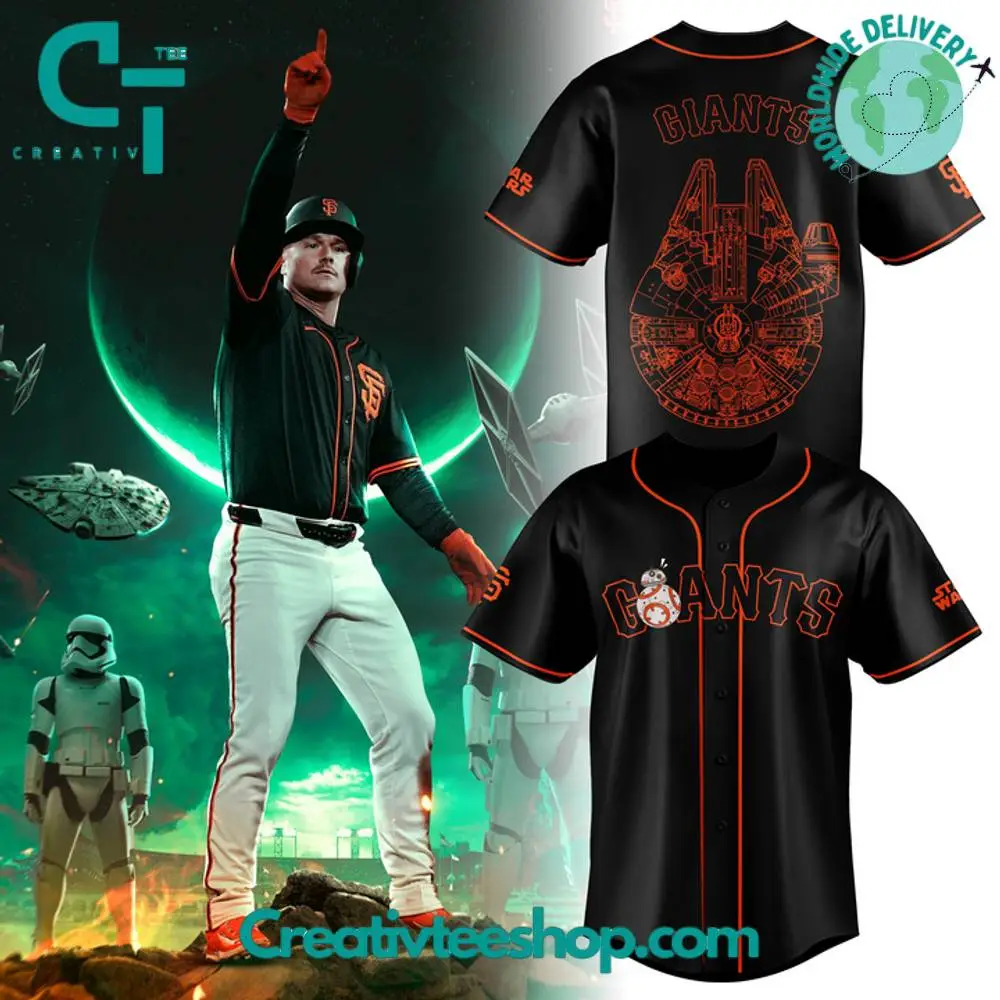 San Francisco Giants X Star Wars Special New 2025 Baseball Jersey