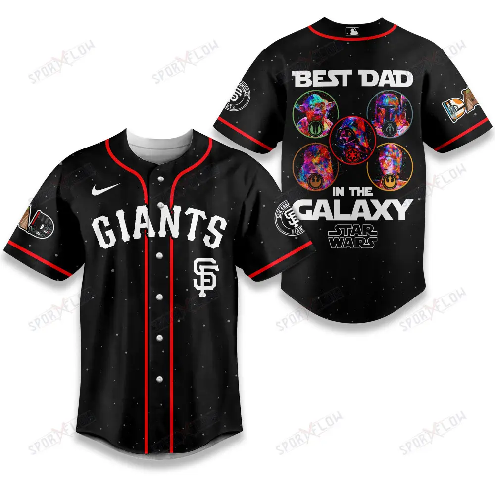 San Francisco Giants X Star Wars The Chosen Dad Father'S Day Baseball Jersey