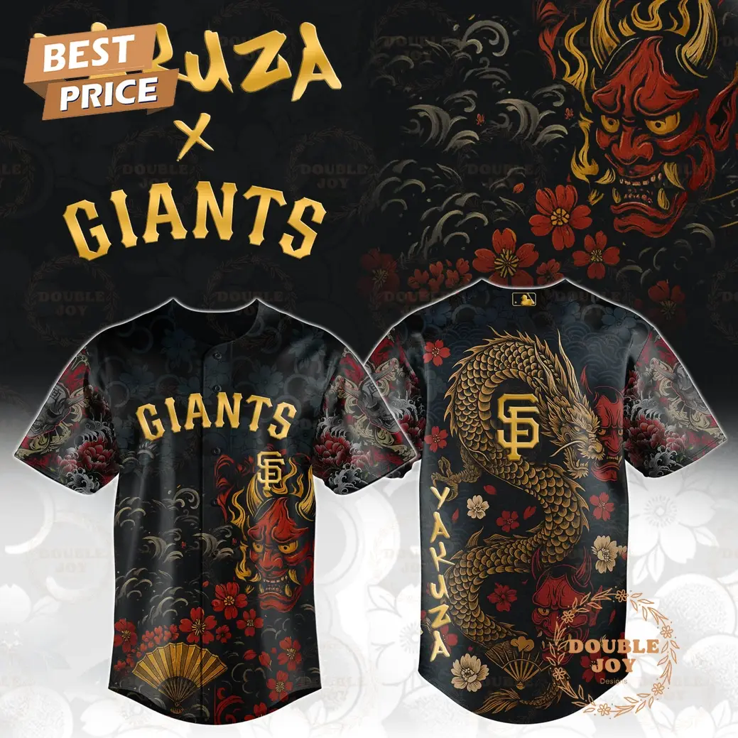 San Francisco Giants Yakuza Dragon Oni 2025 Limited Edition Baseball Jersey