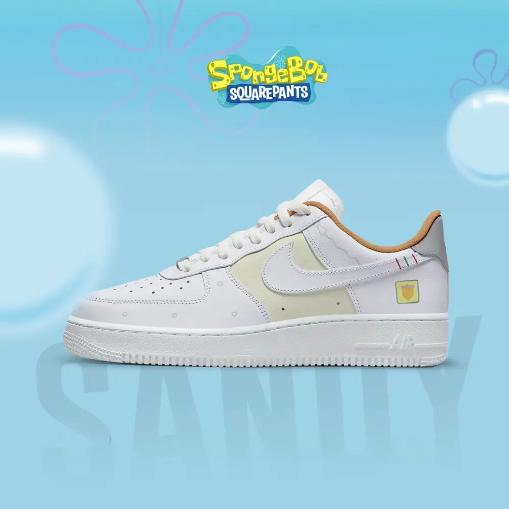 Sandy Cheeks Spongebob Squarepants AF1 Shoes