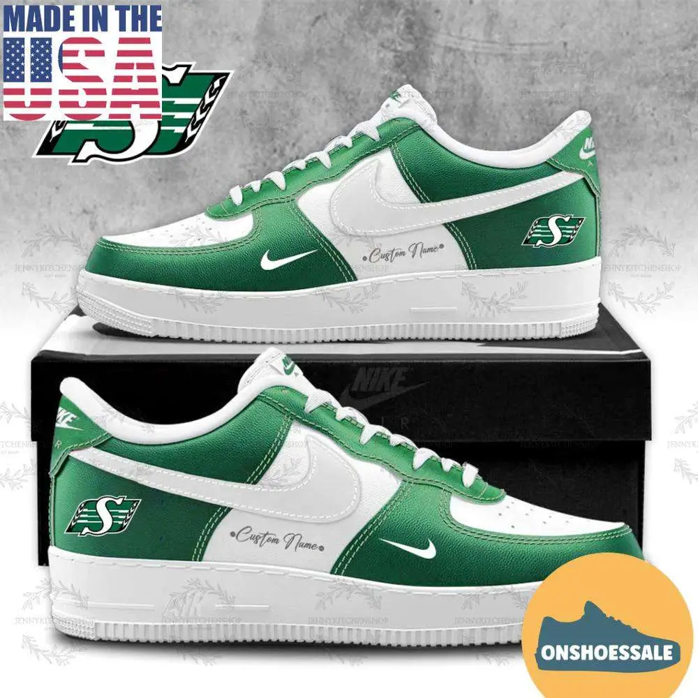 Saskatchewan Roughriders New Air Force 1 Shoes, Gift For Fans - Best Gift Shoes