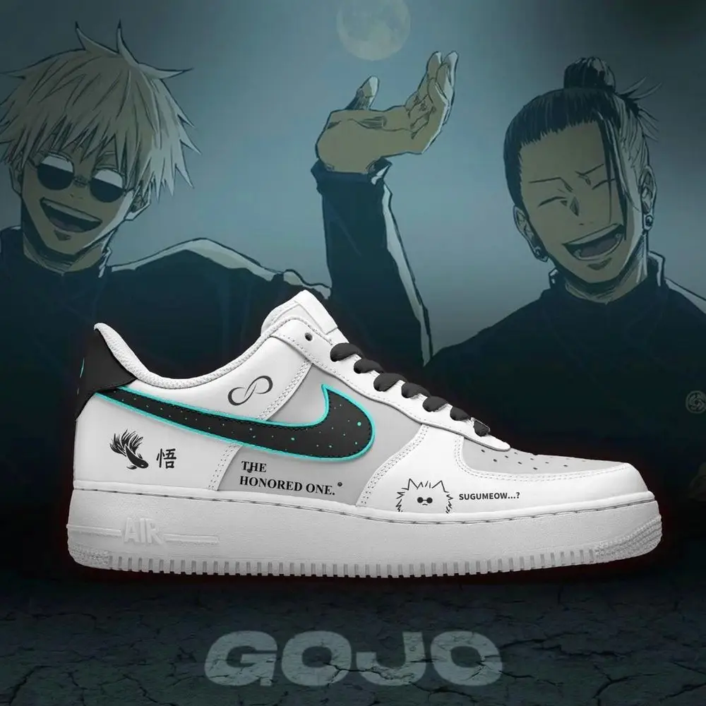 Satoru Gojō Jujutsu Kaisen AF1 Shoes