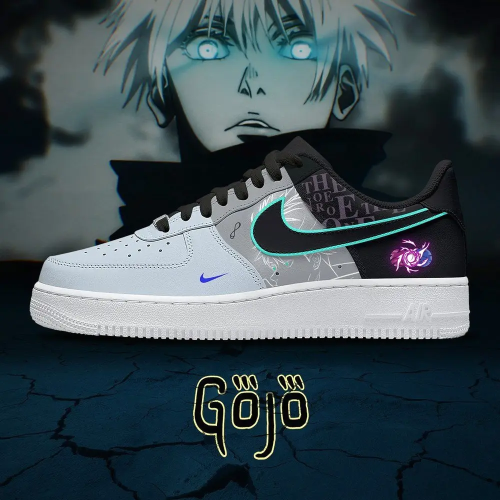 Satoru Gojo No.2 Jujutsu Kaisen AF1 Shoes