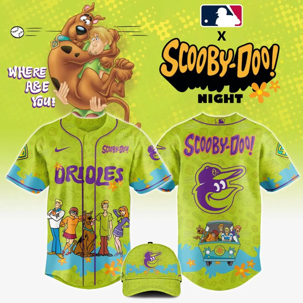 Scooby-Doo X Mlb Orioles Jersey – Limited Edition Collectible