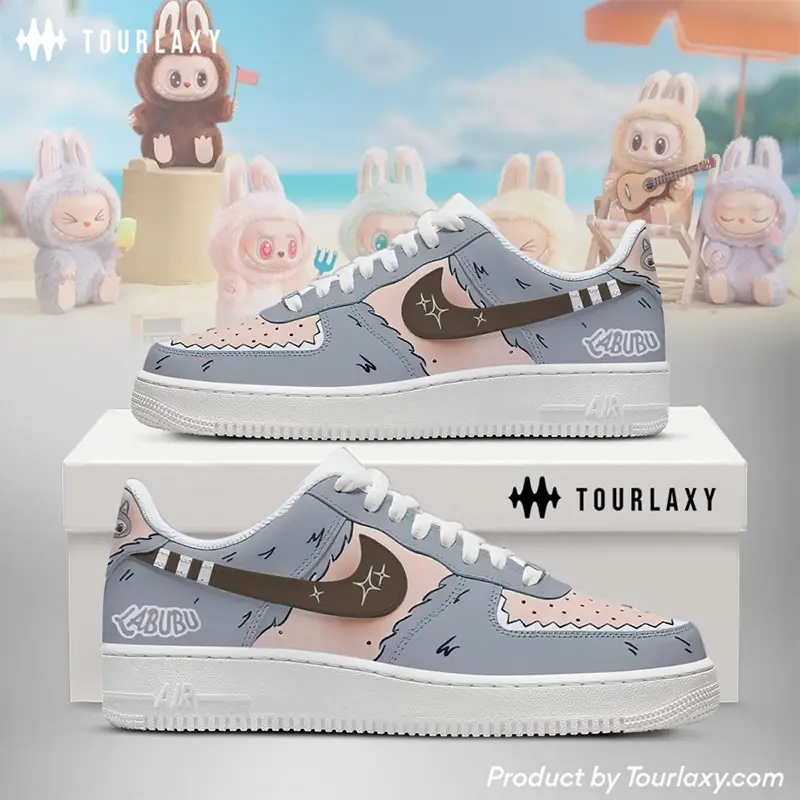 Sea Salt 2 Labubu Air Force 1 Shoes  