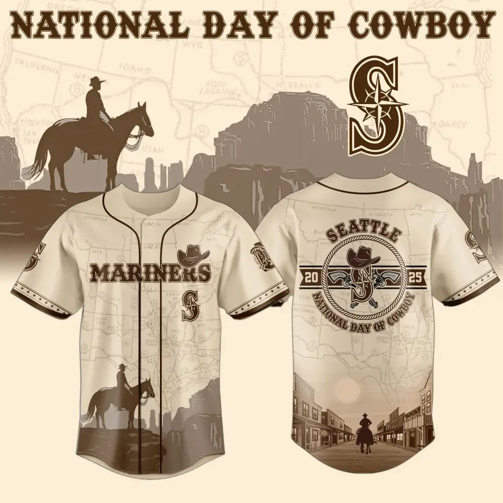 Seattle Mariners Baseball X National Day Of Cowboy Special Edition 2025
