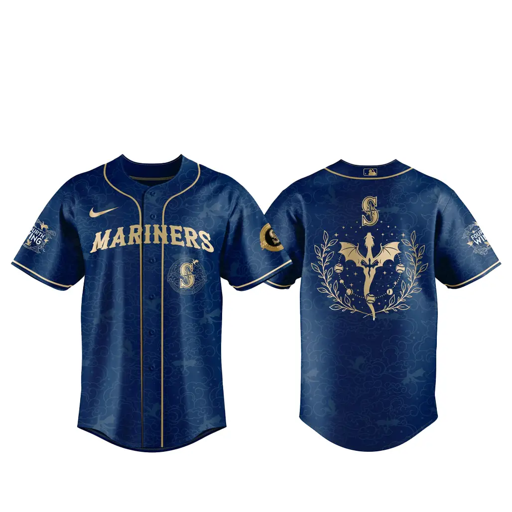 Seattle Mariners Fourth Wings Night 2026 Baseball Jersey - Tazila