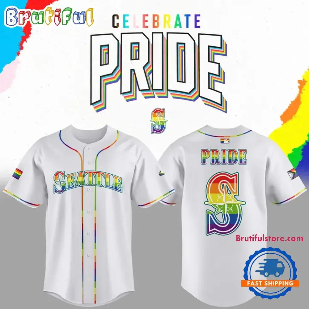 Seattle Mariners Special New Pride Night Jersey Shirt