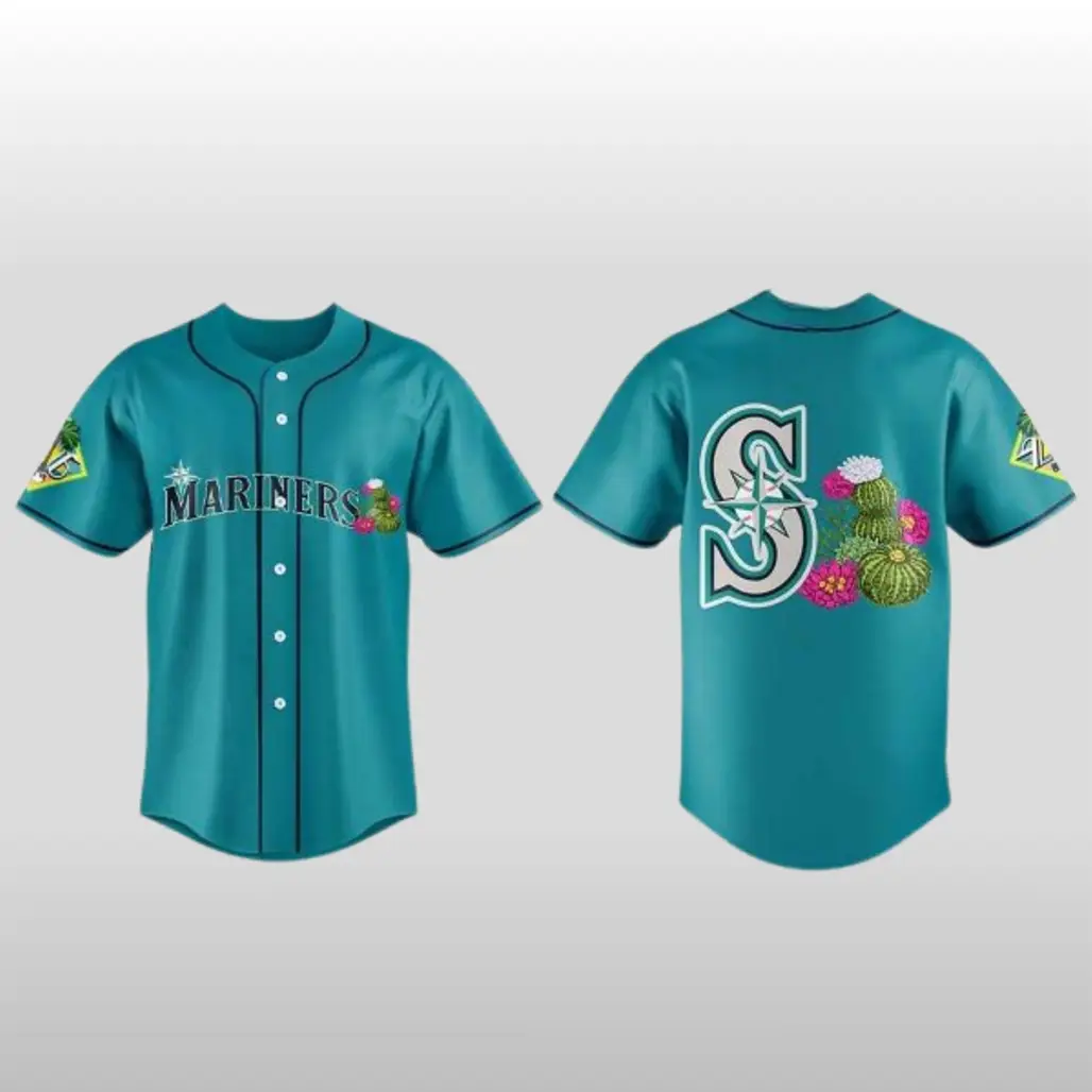 Seattle Mariners Spring Training Camp 2026 Baseball Jersey - Tazila