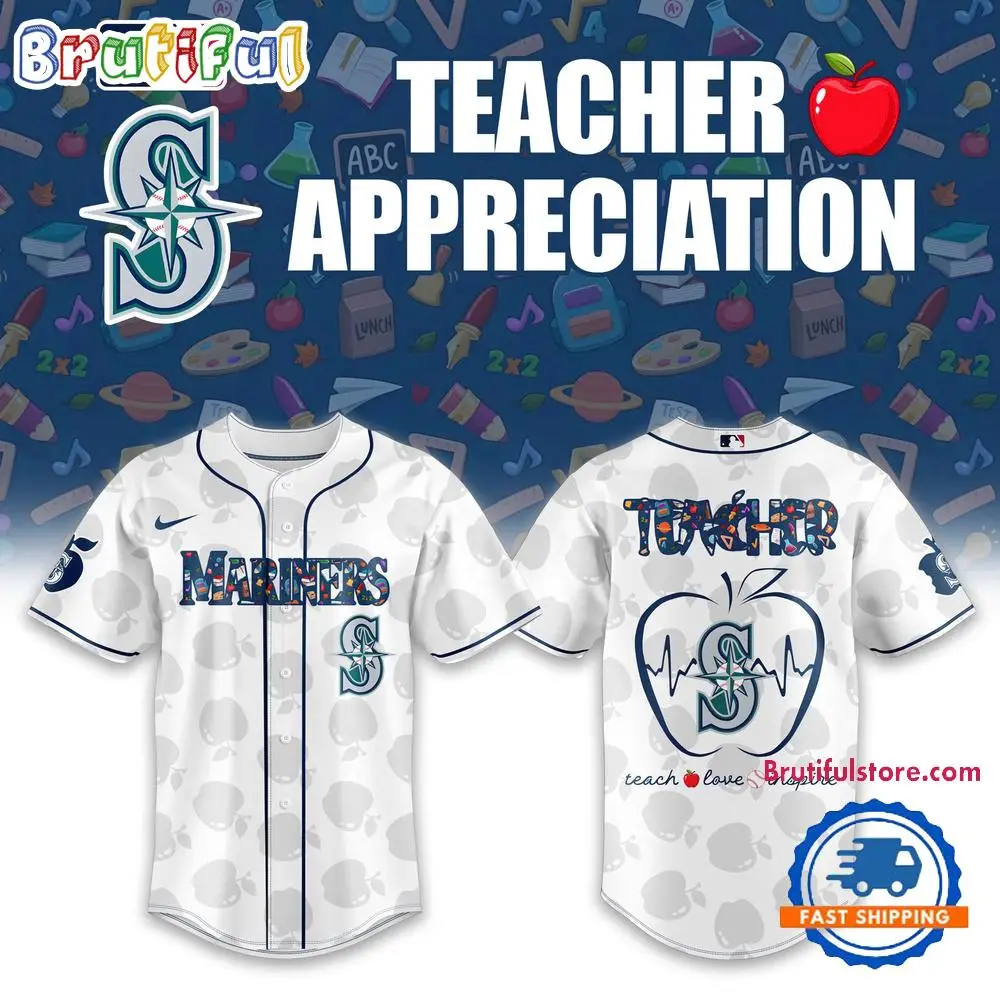 Seattle Mariners TEACHER NIGHT 2025 Limited Jersey Shirt