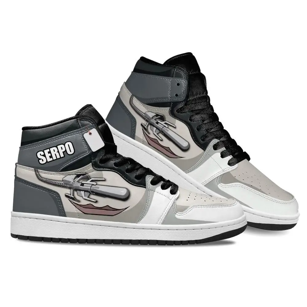 Serpo Aliens Dandadan Personalized AJ1 High Top Shoes