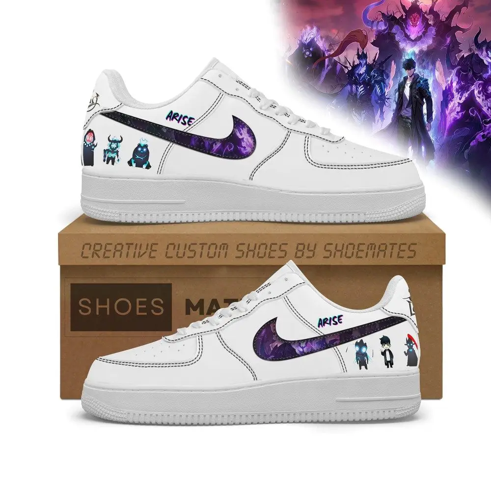Shadow Army Solo Leveling Low Top AF1 Shoes