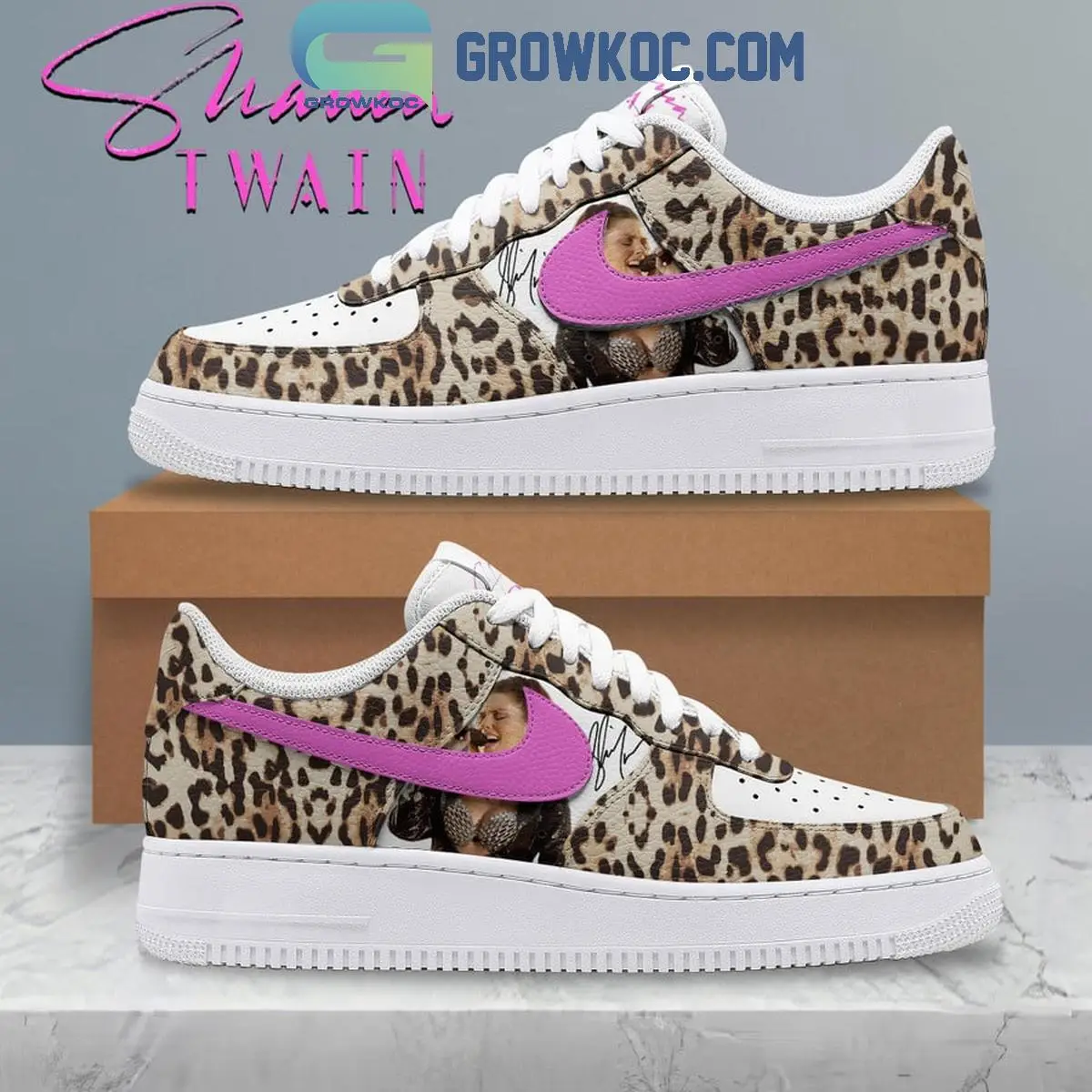 Shania Twain From This Moment On Air Force 1 Shoes