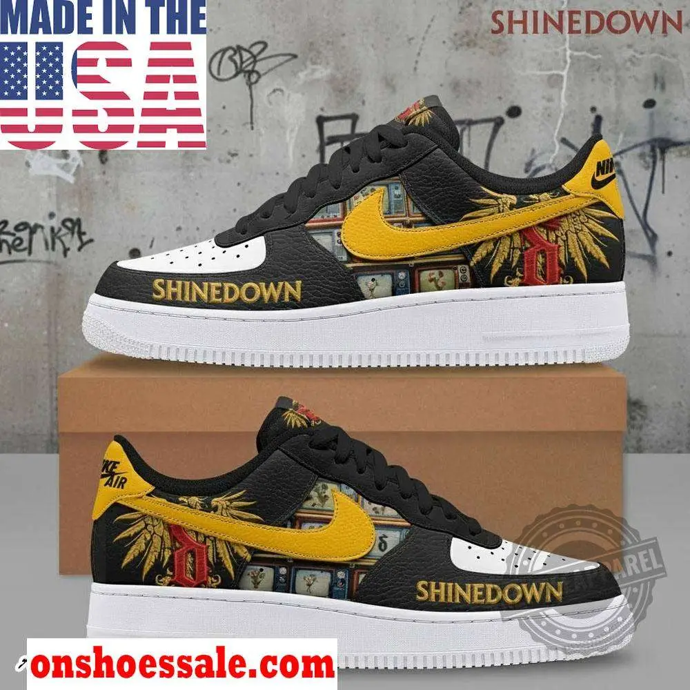 Shinedown Custom Nike Air Force 1 Shoes, Gift For Fans - Best Gift Shoes