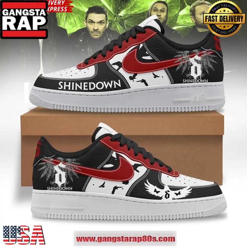 Shinedown Nike New Edition Air Force 1 Sneakers Shoes