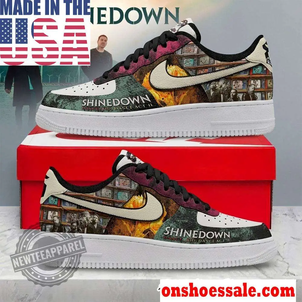 Shinedown Planet Zero Edition Nike Air Force 1 Custom Shoes, Gift For Fans - Best Gift Shoes