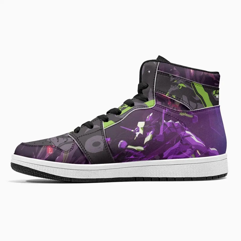 Shinji Ikari Eva Unit 01 Neon Genesis Evangelion JD1 High Top Shoes