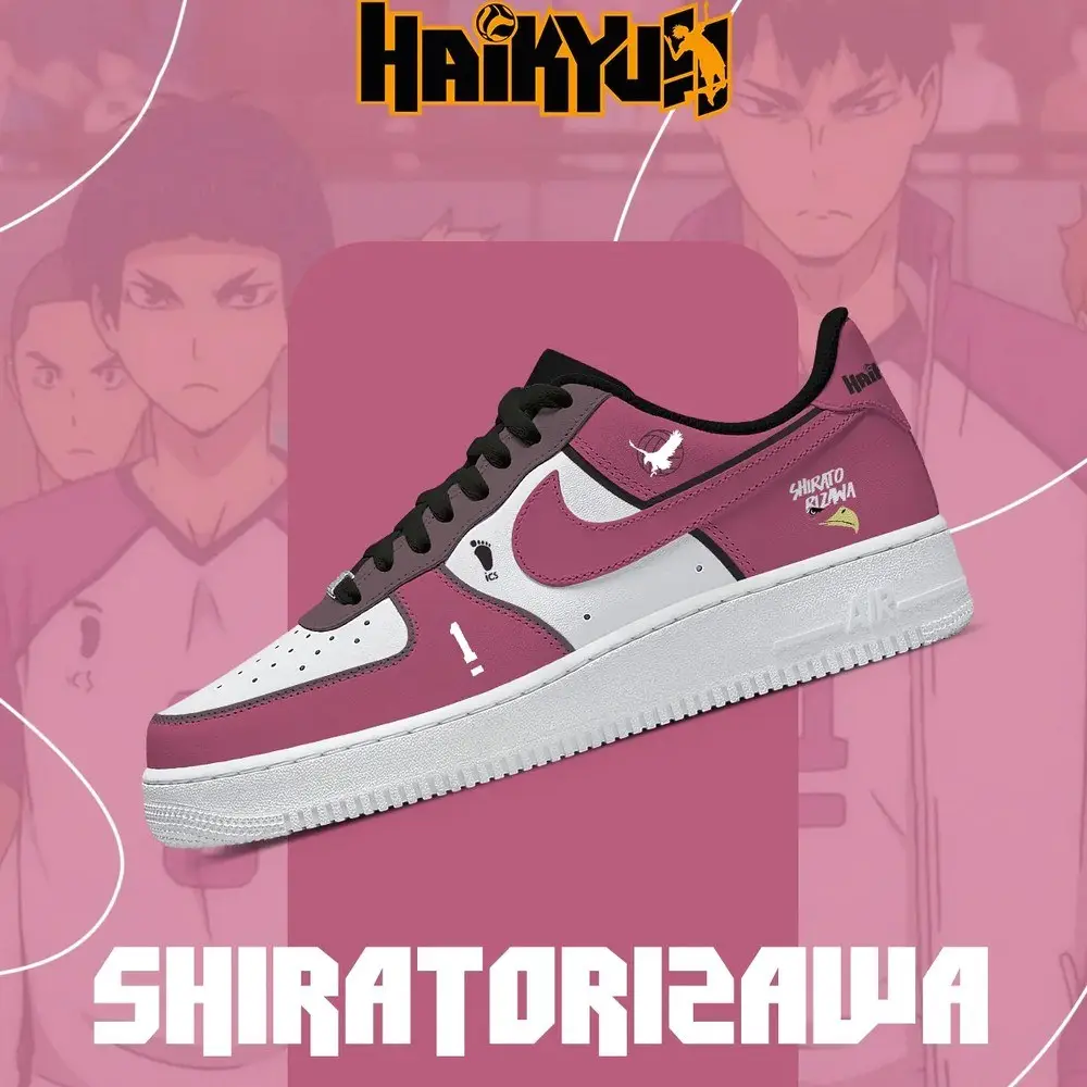 Shiratorizawa Haikyuu!! AF1 Shoes