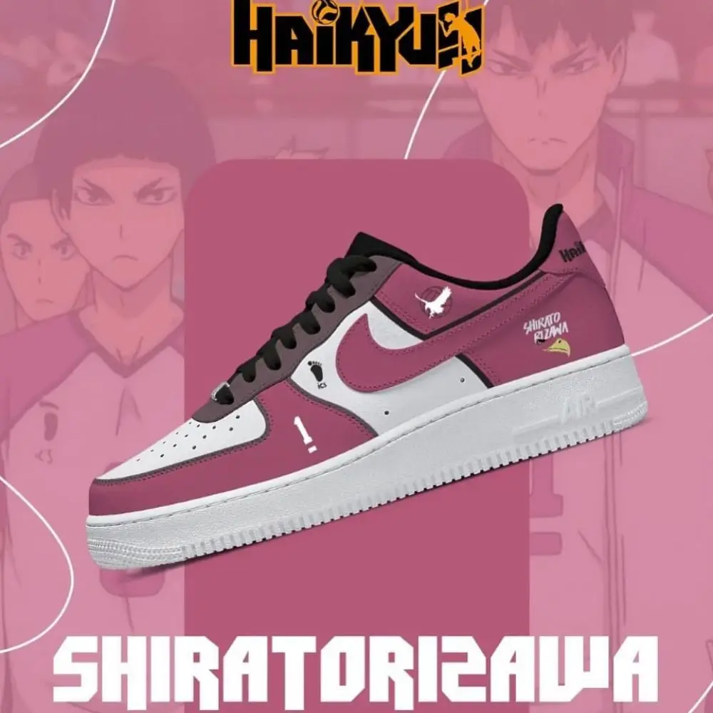 Shiratorizawa Haikyuu AF1 Shoes