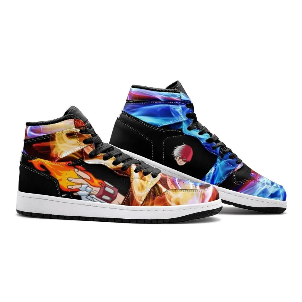 Shoto Todoroki My Hero J1 High Top Shoes