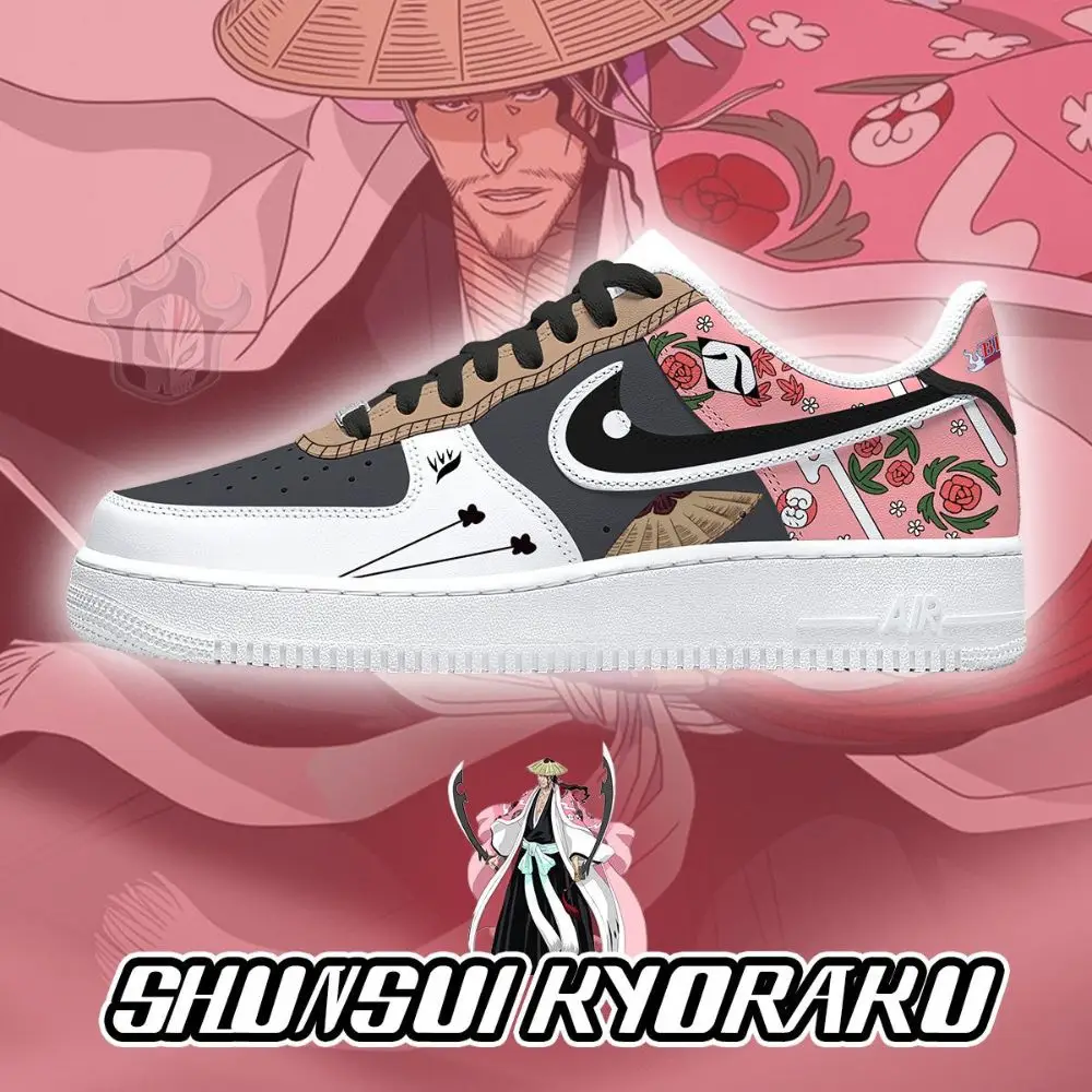 Shunsui Kyoraku Bleach AF1 Shoes