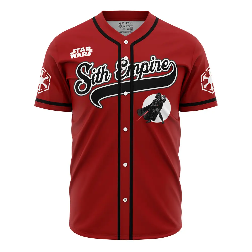 Sith Empire Vader Star Wars Baseball Jersey