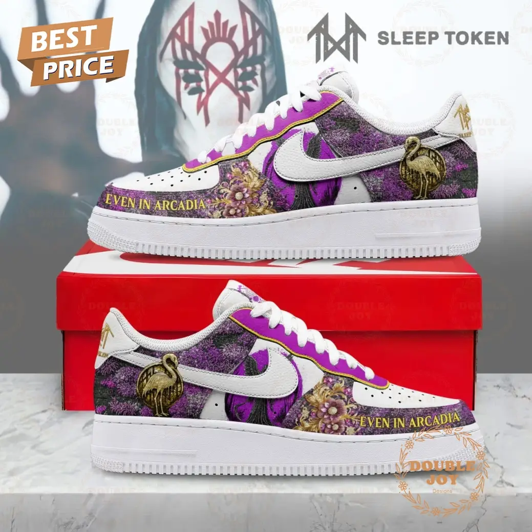 Sleep Token Even In Arcadia 2026 Pusple Design Air Force 1 Sneakers