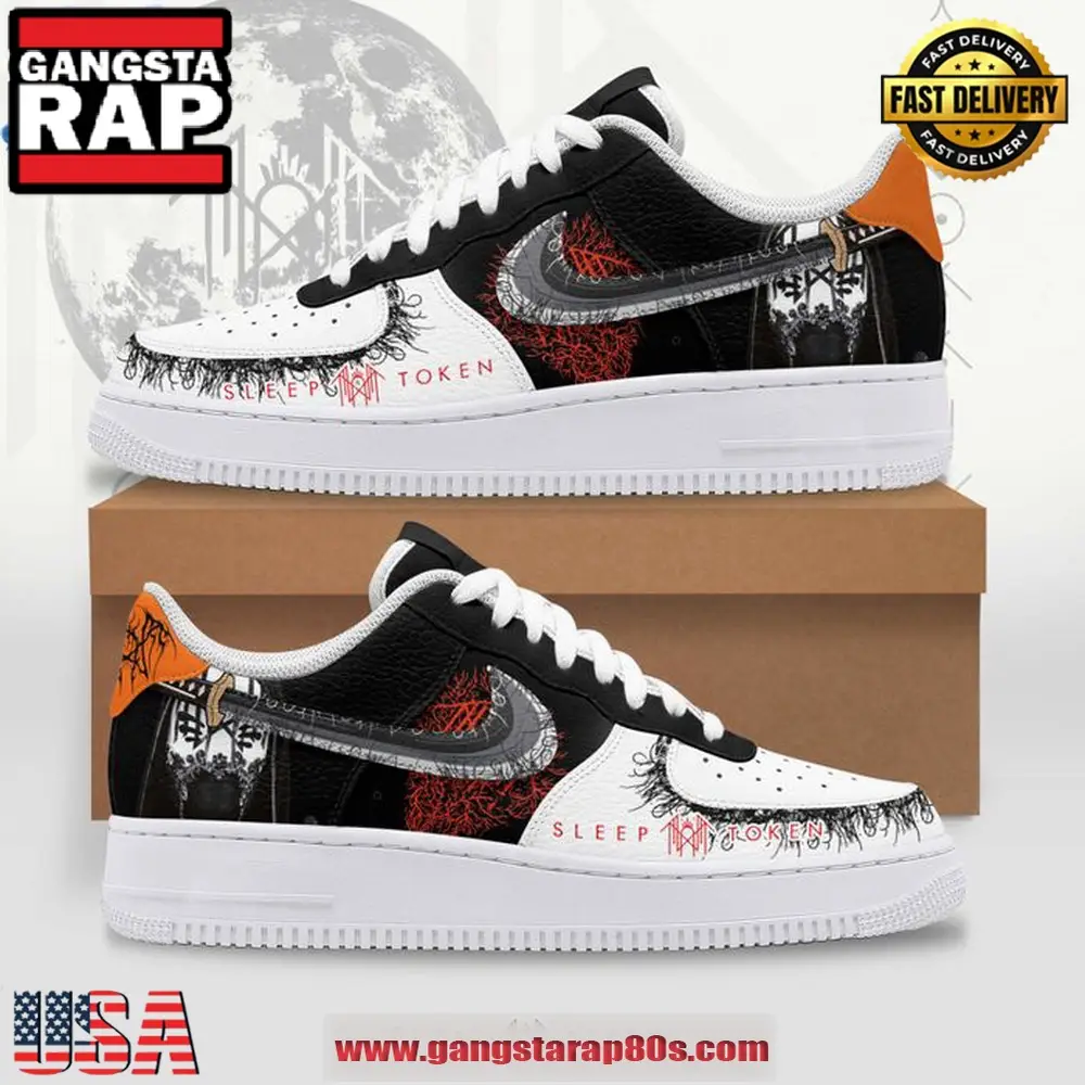 Sleep Token Limited Edition 2024 Air Force 1 Running Sneakers Shoes Sleep Token Limited Edition 2024 Air Force 1 Running Sneakers Shoes - Image 1