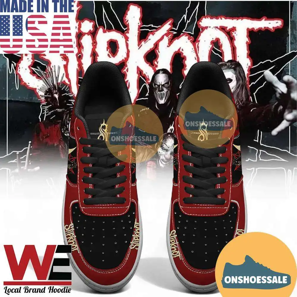Slipknot Heavy Metal Nike Air Force Shoes - Best Gift Shoes