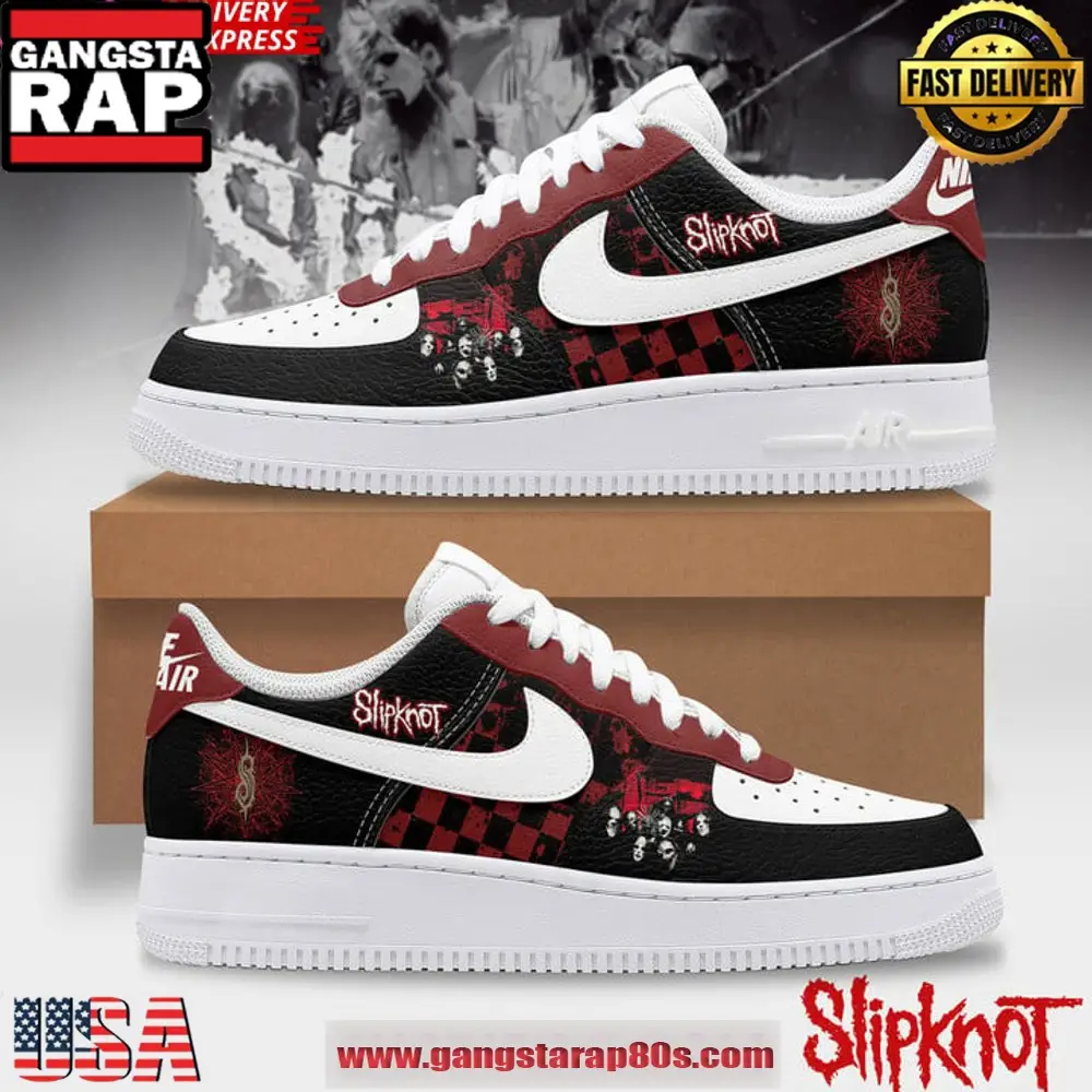 Slipknot Nike New Design Air Force 1 Sneakers Shoes