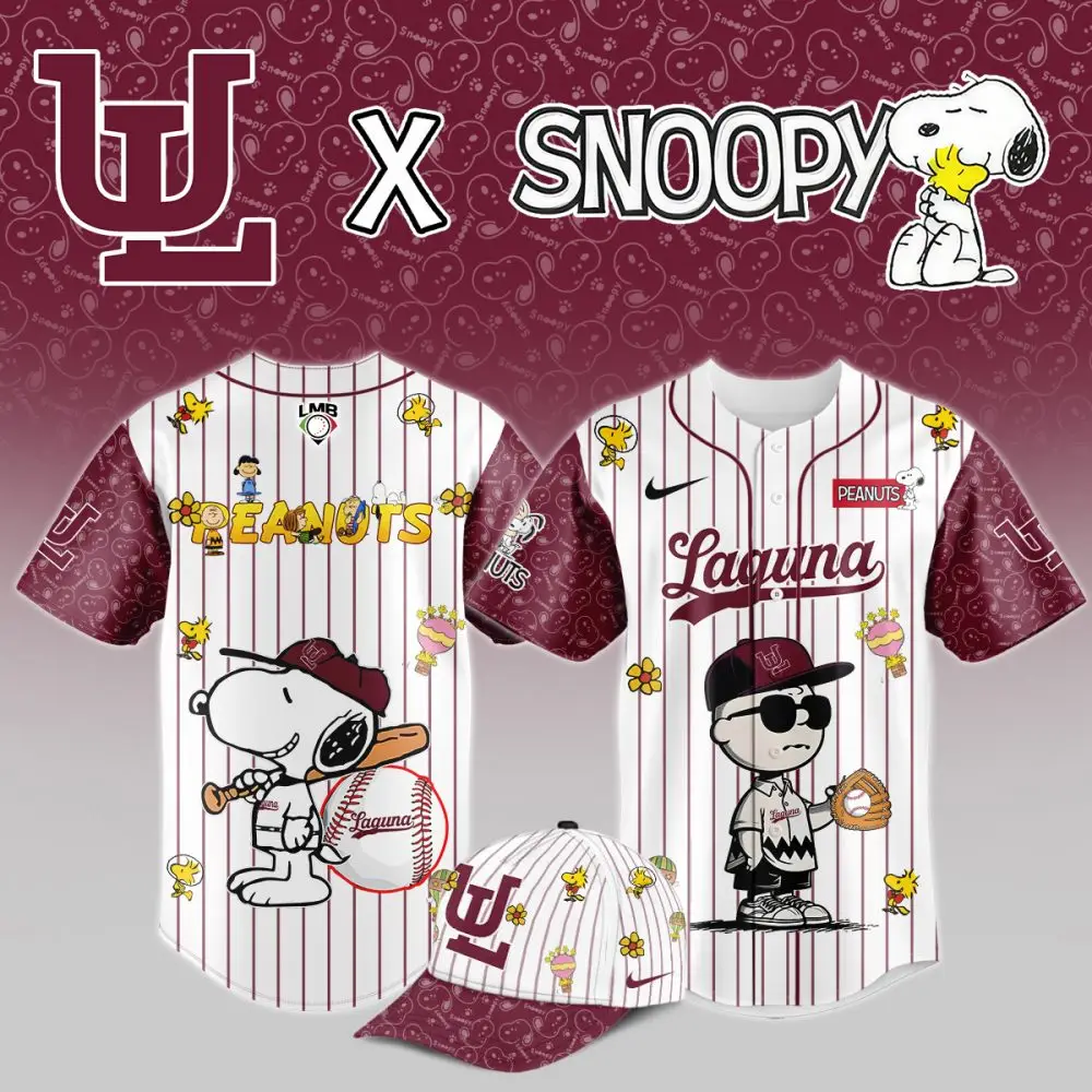 Snoopy Baseball Jersey - Peanuts X Laguna Limited Edition