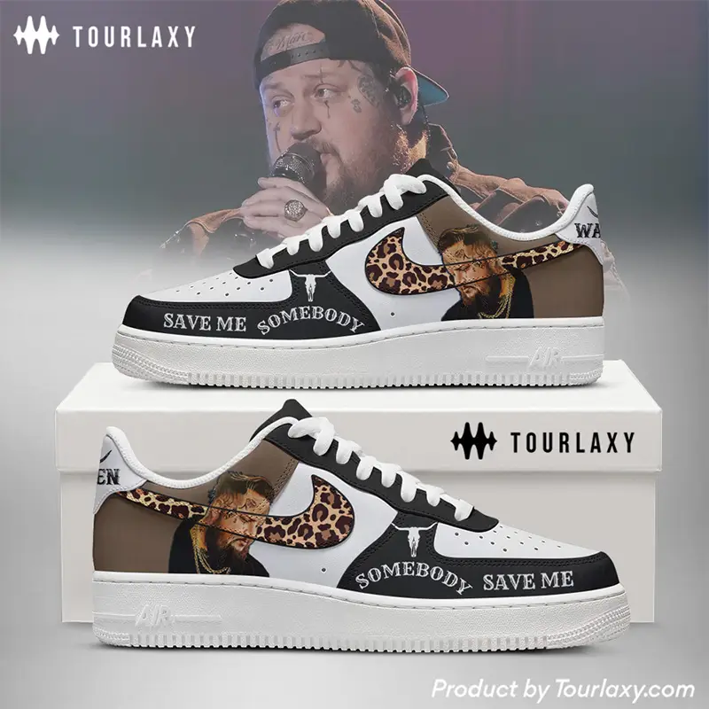 Somboday Save Me Jelly Roll Air Force 1 Shoes 