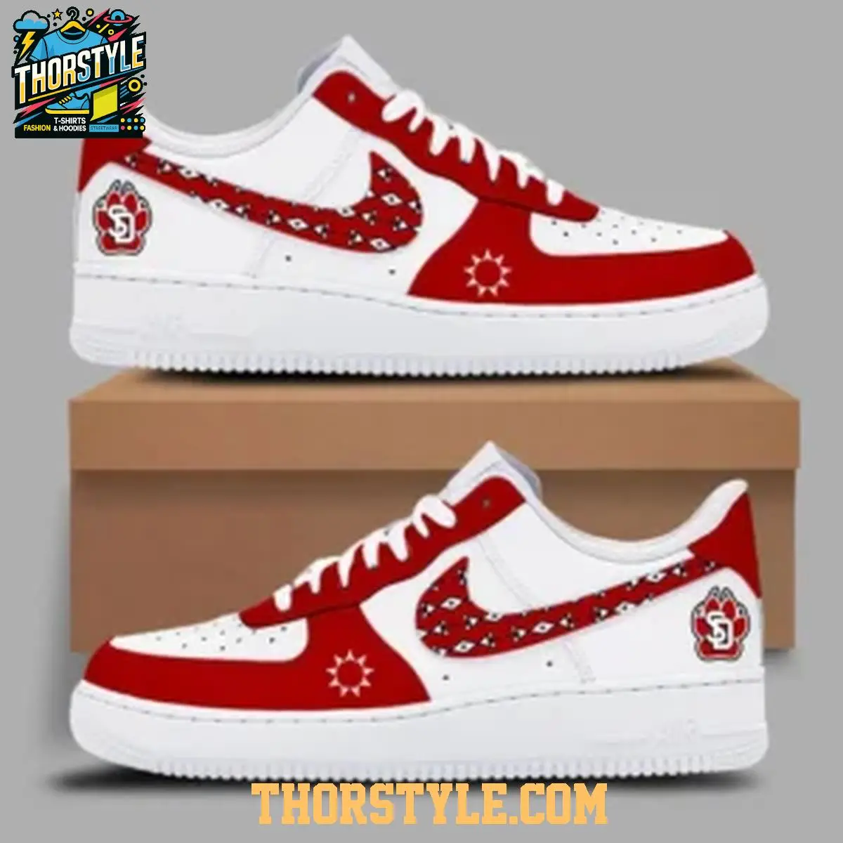 South Dakota Coyotes Native American Heritage 2026 Air Force 1 Shoes