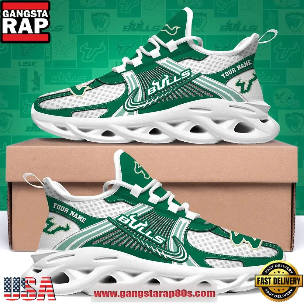 South Florida Bulls Personalized Clunky Sneaker Max Soul Shoes