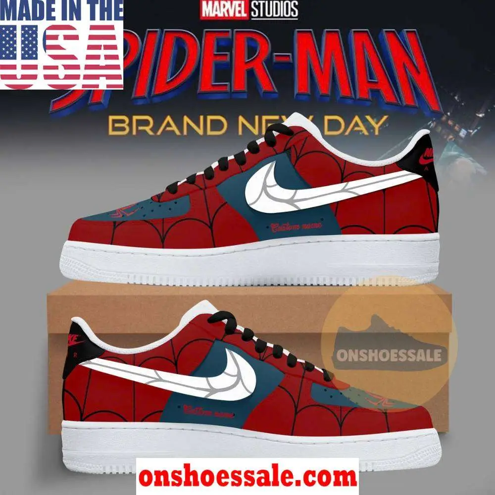 Spider Man Brand New Day 2026 Air Force 1 Shoes, Gift For Fans - Best Gift Shoes