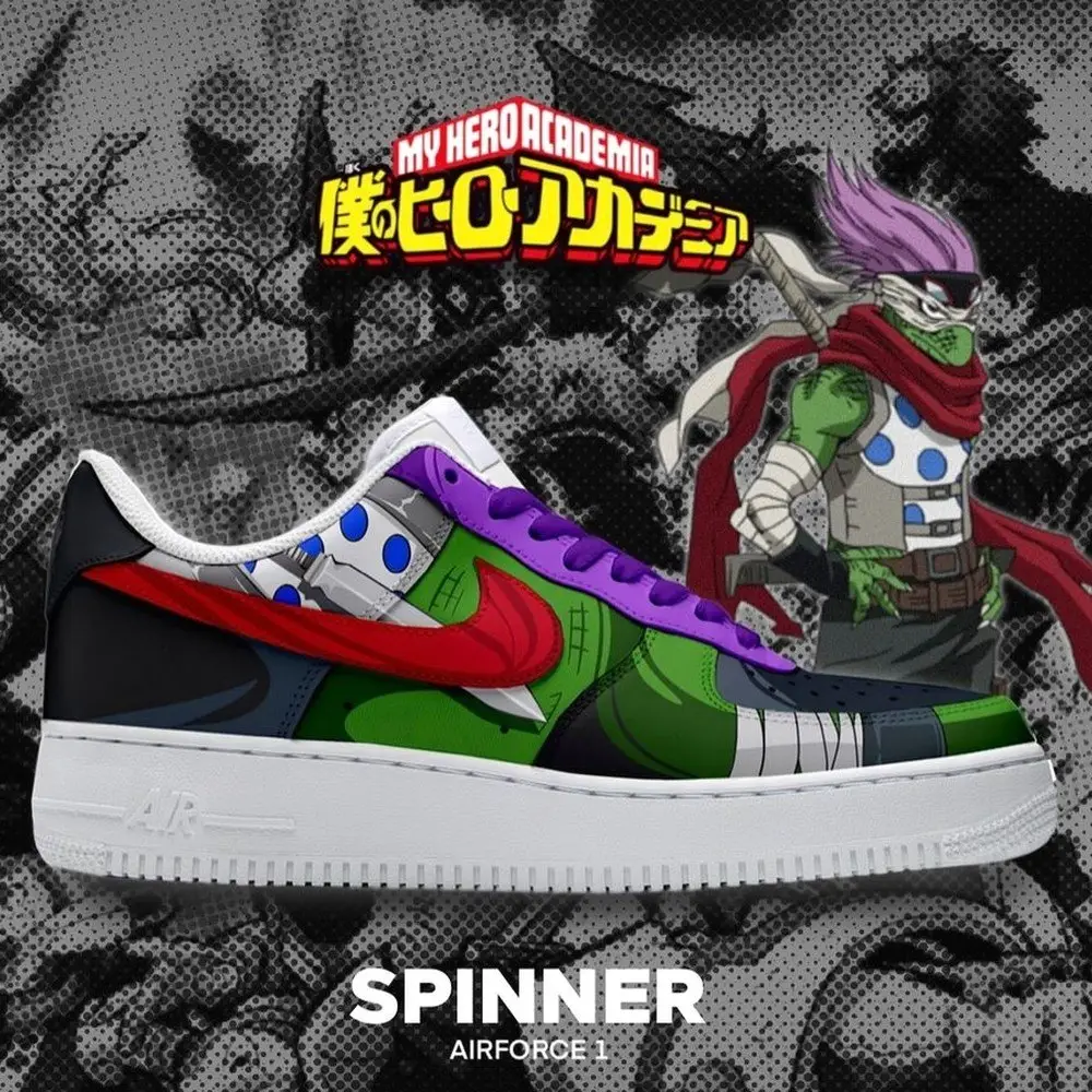Spinner My Hero Academia AF1 Shoes