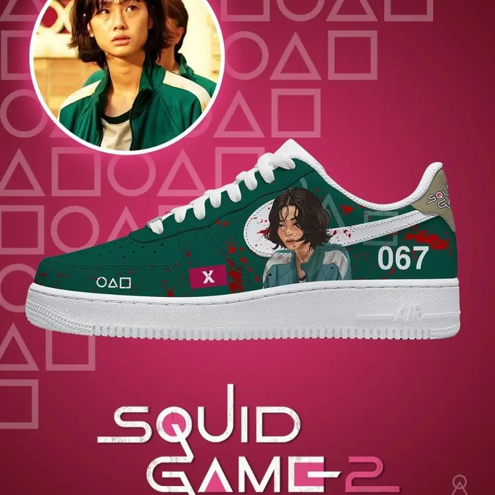 Squid Game AF1 Shoes Version 4