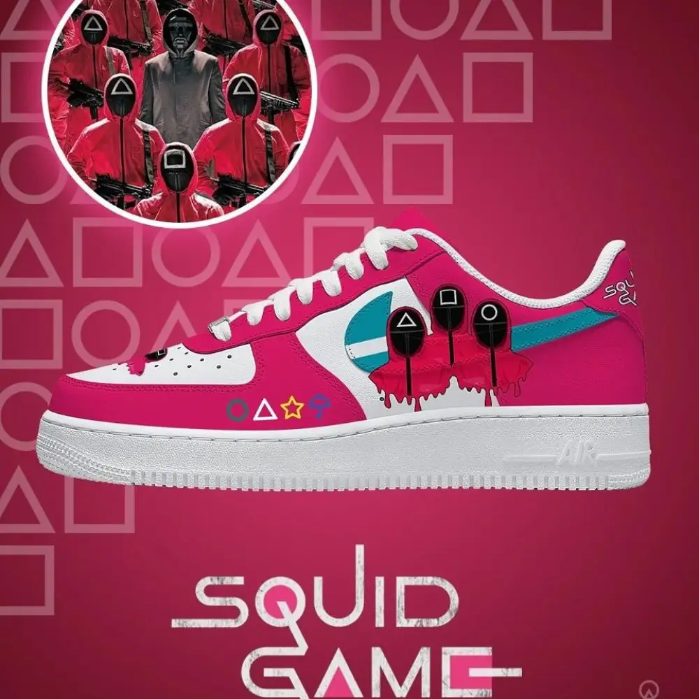 Squid Game AF1 Shoes Version 8