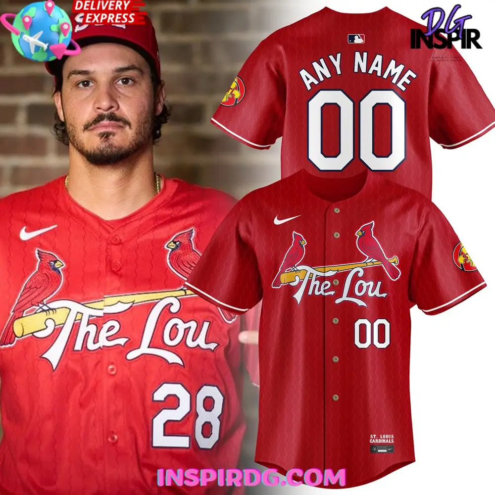 St Louis Cardinals The Lou 2024 Baseball Jersey
