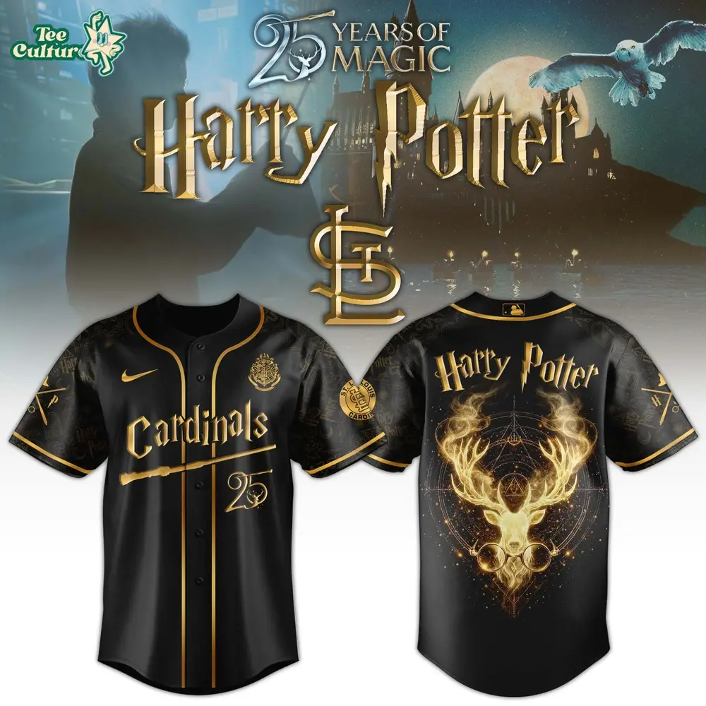 St. Louis Cardinals Harry Potter 25 Years Of Magic Game Night 2026 Limited Edition Jersey