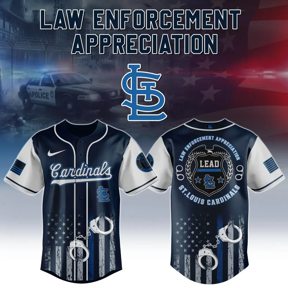 St. Louis Cardinals Law Enforcement Tribute Jersey - Honor & Style Combined
