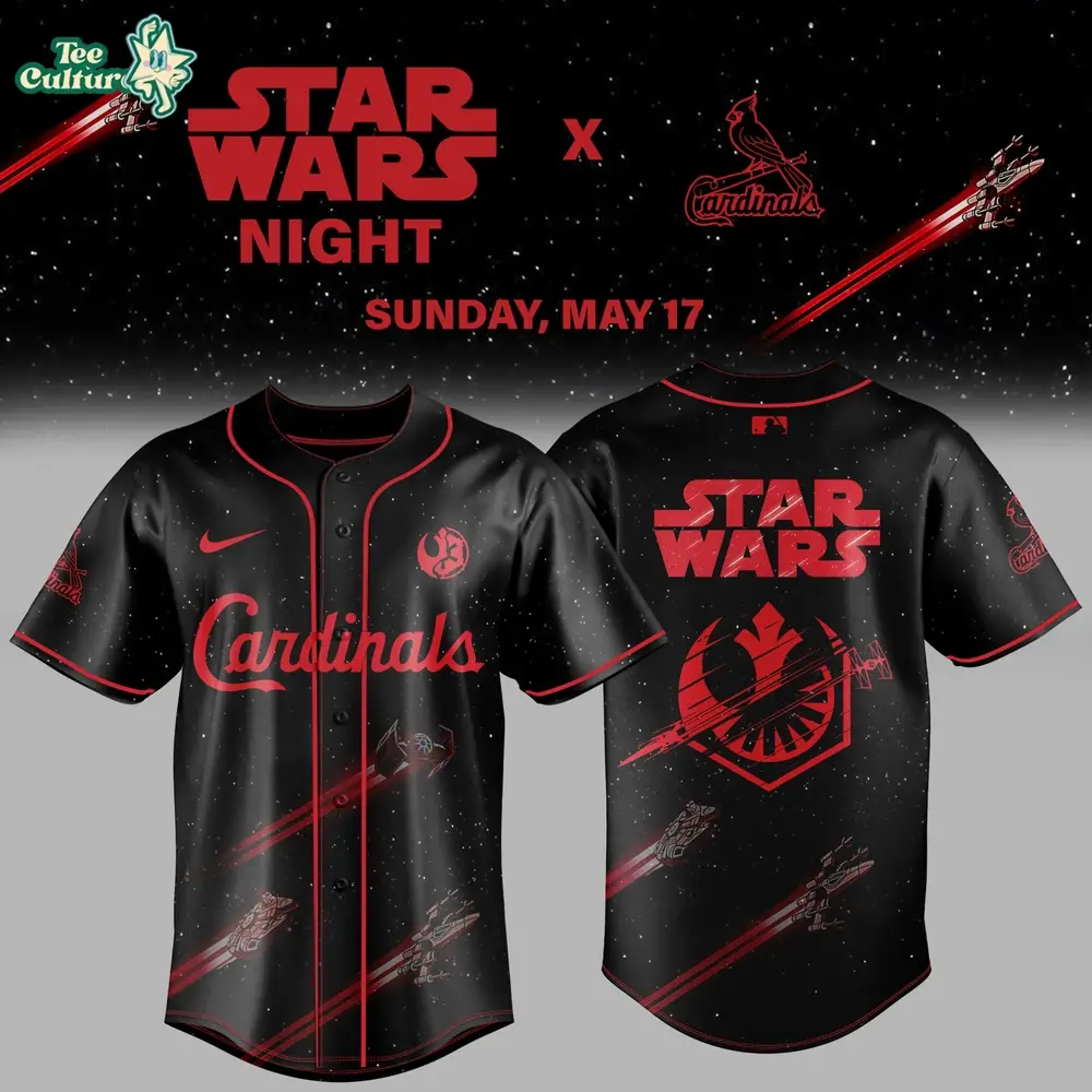 St. Louis Cardinals MLB x Star Wars Night 2026 Edition Jersey