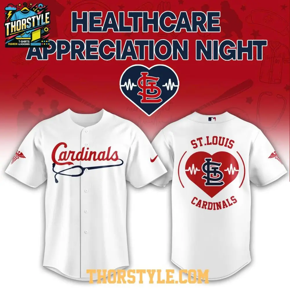 St. Louis Cardinals X Healthcare Appreciation Night 2026 Baseball Jersey St. Louis Cardinals X Healthcare Appreciation Night 2026 Baseball Jersey - Image 1