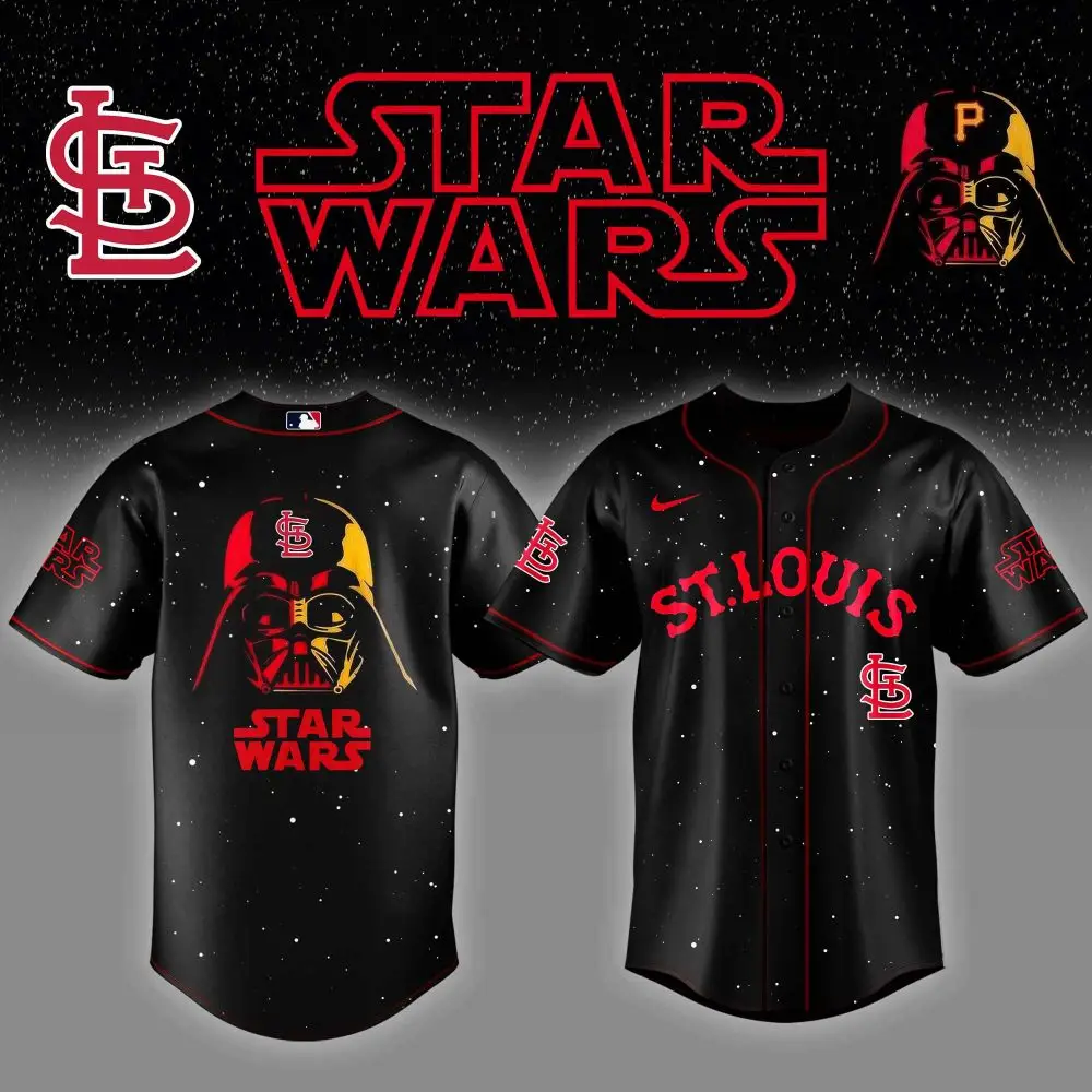 St. Louis Star Wars Baseball Jersey - Limited Edition Darth Vader Design