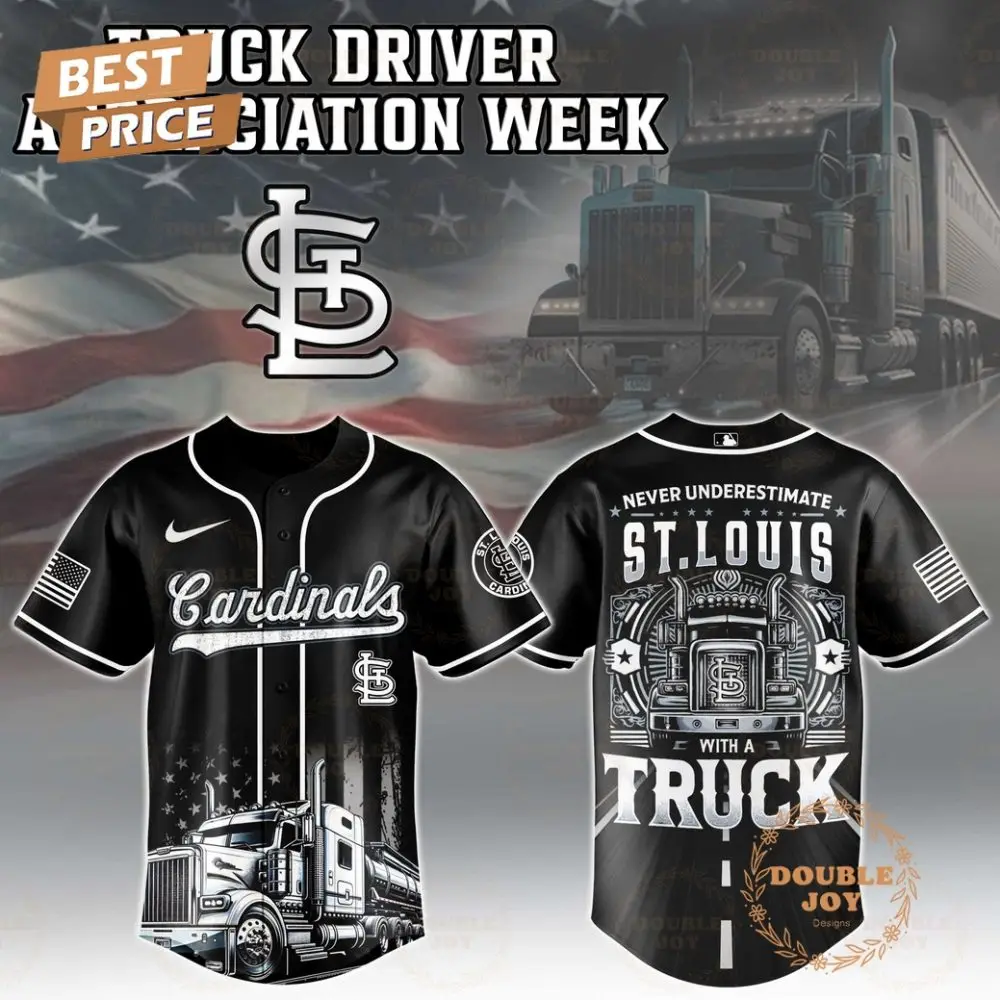 St.Louis Cardinals Truck Driver Appreciation Week 2025 Limited Edition Baseball Jersey